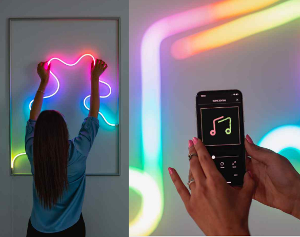 La Twinkly Flex sait mettre les formes en proposant de nombreux avantages